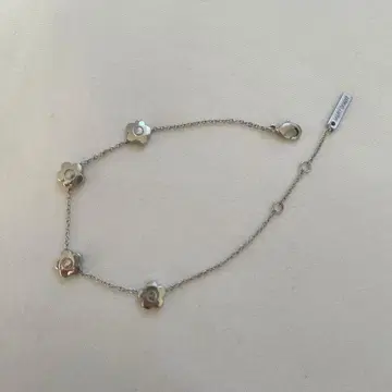 마리콴트 마리쿠와 팔찌 커넥트 메탈 데이지 실버