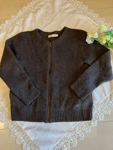 크로커다일 카멜 가디건