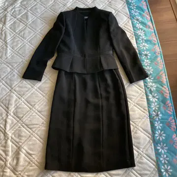 블랙 정장 세트 (자켓 스커트) 9호