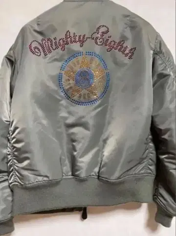 마이티-에이스 MA-1 자켓 그레이 애비렉스