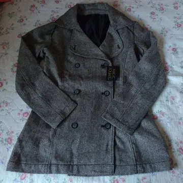 MAGICSQUARE 매직 스퀘어 헤링본 무늬 코트