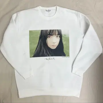 Bjork 저널 스탠다드 별주 포토 프린트 맨투맨 L 사이즈