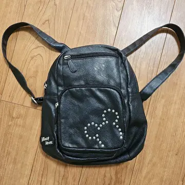 Mickey Mouse 스터드 백팩 블랙