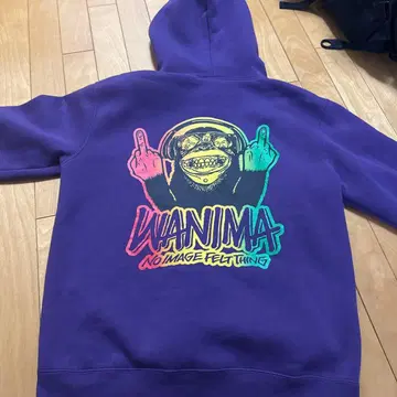 WANIMA [ NO IMAGE FELT THING ] 퍼플 L 사이즈