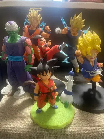 드래곤볼 피규어 세트