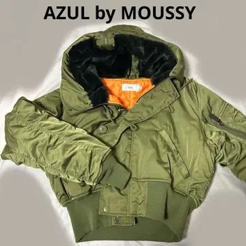 새상품급 마우지 N2B 밀리터리 자켓 짧은 기장 카키 MA-1