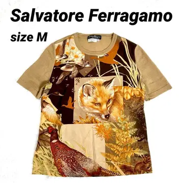[ 고급 ] Salvatore Ferragamo 페라가모 실크 여우