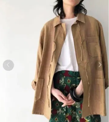 투데이풀 자카드 빈티지 자켓