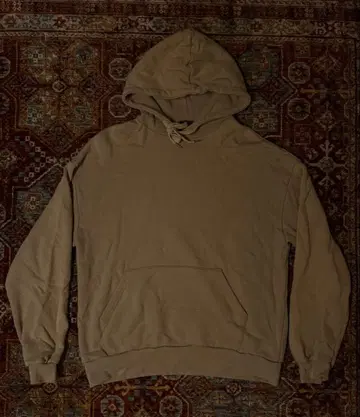 매더 빈티지 베이지 후드티