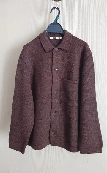 유니클로 UNIQLO 니트 오버 셔츠 자켓 가디건