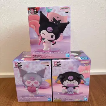 [ 미개봉 새상품 ] 쿠로미 피규어 컬렉션 3종 컴프 세트