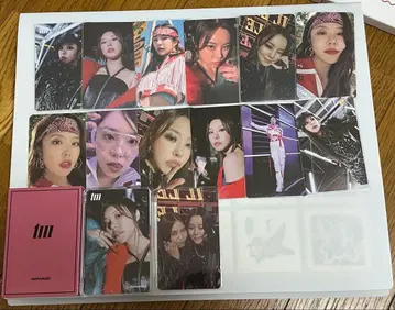 mamamoo 마마무 휘인 솔라 트레이딩 카드