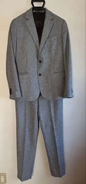 새상품급 바나나리퍼블릭 하운드투스 울 혼방 셋업 수트 40 31 32 L