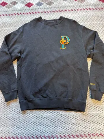 PENDLETON 크루넥 맨투맨 S 스모크 블랙