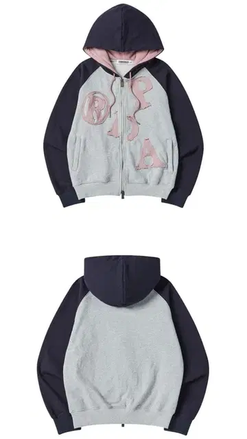 PRENDA 지퍼 후드티