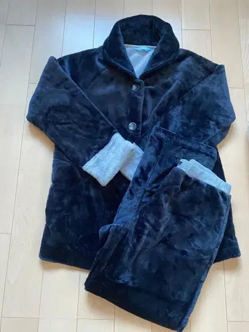 키드 블루 샤기 셋업