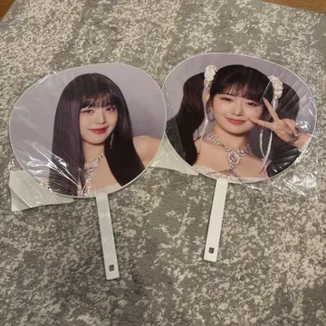 IVE 원영 레이 부채 2개 세트