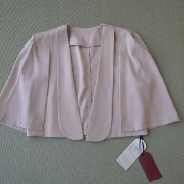 [ 미사용 새상품 ] 볼레로 자켓 케이프풍 베이지 M 사이즈 포멀