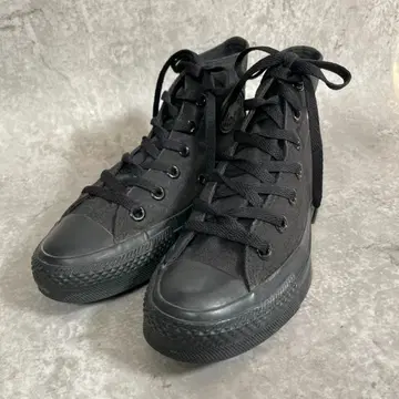 [새상품급] CONVERSE 올스타 모노크롬 블랙 22cm