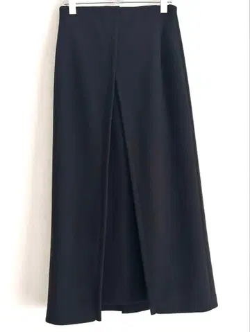 [ 새상품급 ] EMMEL REFINES 겨울용 롱 스커트 블랙