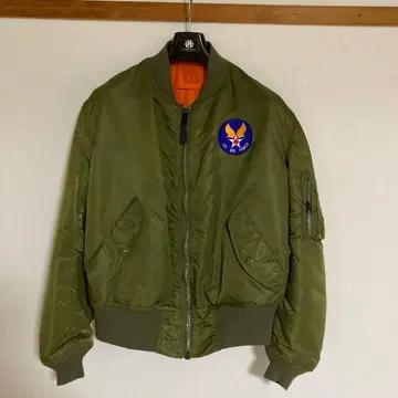 US AIR FORCE MA-1 자켓 올리브