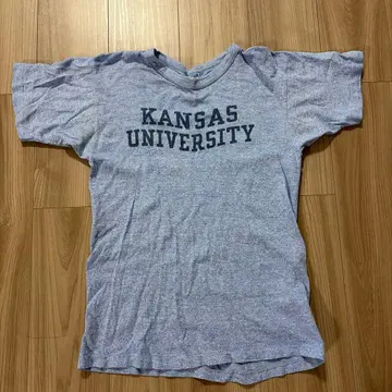 Champion 88/12 바터염색 파랑T셔츠 M