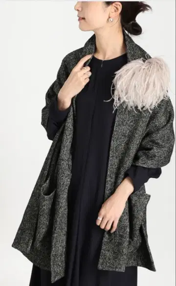 VERMEIL par iena 링 트위드 스톨