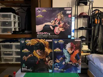 나의 히어로 아카데미아 피규어 3체 세트 A상, C상, 라스트 원상