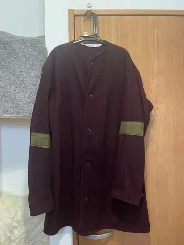 puebco 울 버건디 자켓