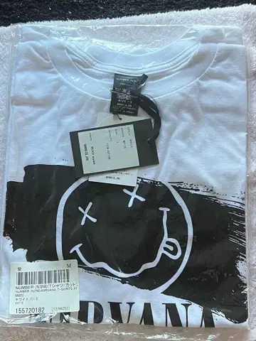 넘버나인 닐바나 T셔츠 사이즈 3