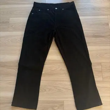 R.H. VINTAGE 블랙 코듀로이 팬츠