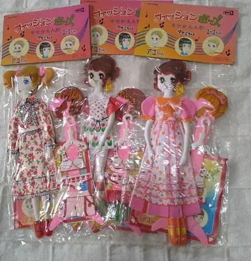 타케미 패션 포즈 옷 갈아입히기 인형 미개봉 3체