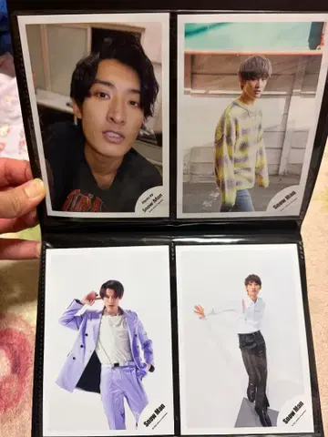 무카이 코지 부채, 포토 Snow Man 세트