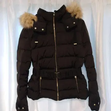 ZARA 다운 자켓 블랙 L 사이즈