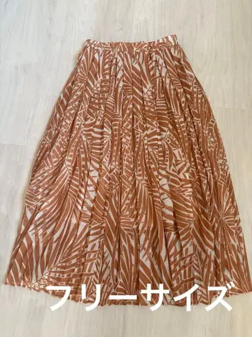 Khaju 플리츠 스커트 프리 사이즈