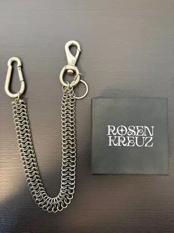 [ Rosen Kreuz ] vertebrae chain 35cm