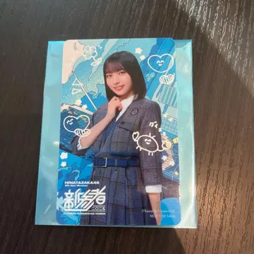 히나타자카46 신참자 2025 후드 특전 솔로 그림 카드 오노 마나미