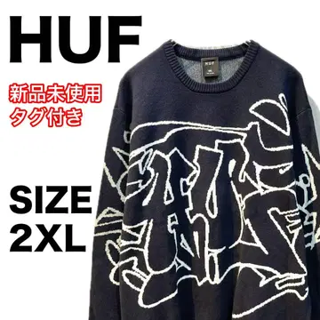HUF 새상품 가격 인하 OK OUTLINES 니트 KNIT 택 포함
