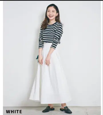 베이스먼트 온라인 립플레어 스커트