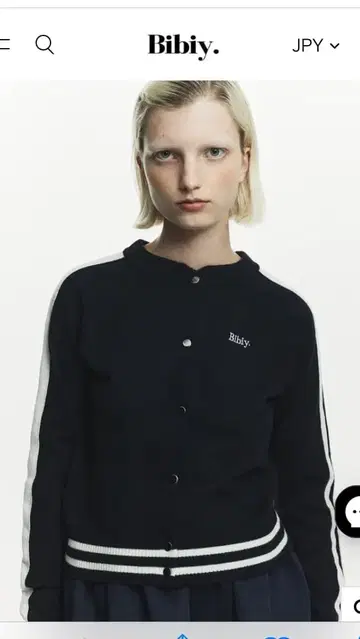 BIBIY. TRACK CARDIGAN