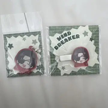 WIND BREAKER 소방준비 Loft 앞머리 클립 아크릴 참