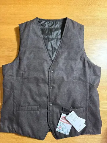 새상품 AOKI 다운 베스트 베스트 L 사이즈