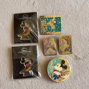 디즈니 온 클래식 핀 배지 세트