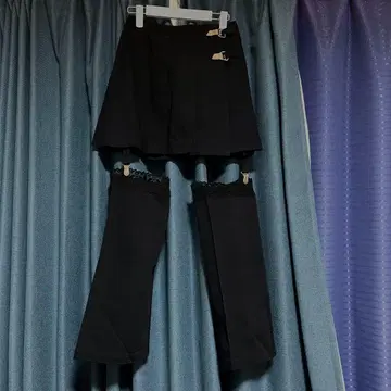 피스나우 PEACE NOW 레그 커버 포함 랩 스커트