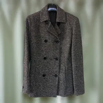 ANAYI 트위드 자켓 코트