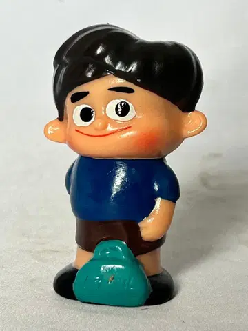 트래블민 보이 파란 옷 저금통 에자이