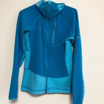 MAMMUT 파랑 후드티