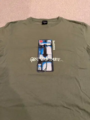 Suchmos GET BACK NOISE TEE 라이트 그린 M