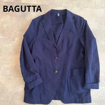 BAGUTTA 코튼 싱글 테일러드 자켓