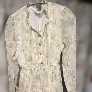 봄/가을용 꽃무늬 원피스